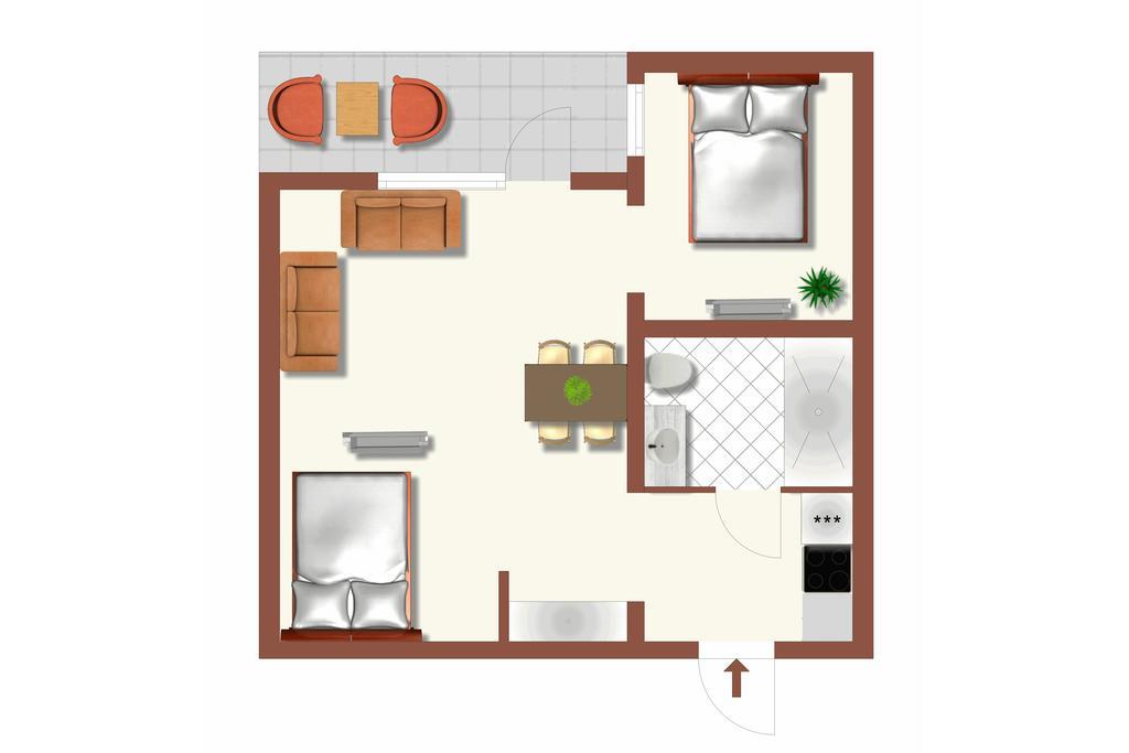 Deluxe Apartment เวียนนา ห้อง รูปภาพ